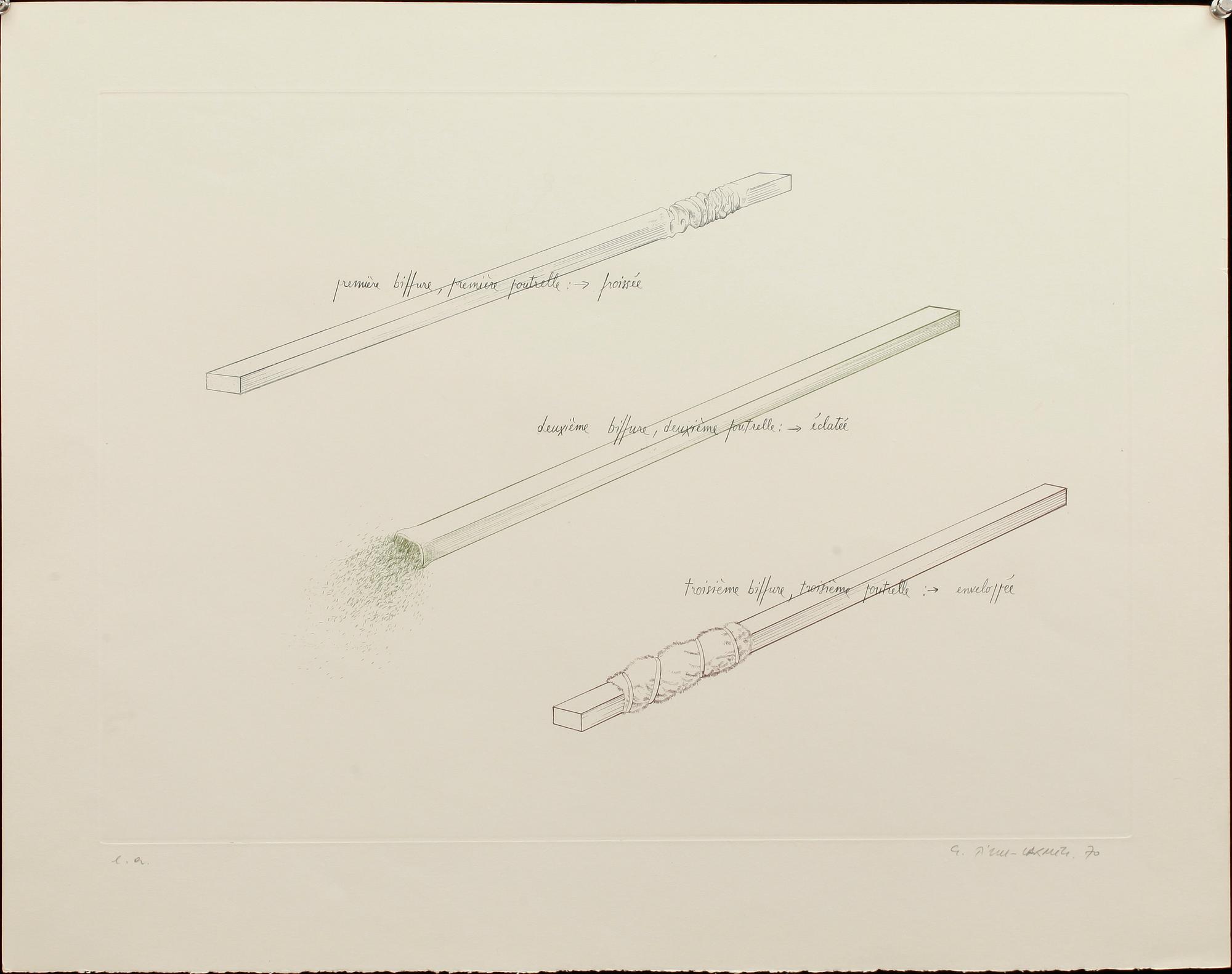 GERARD TITUS-CARMEL, 7 st, färglitografier, sign, dat och numr.