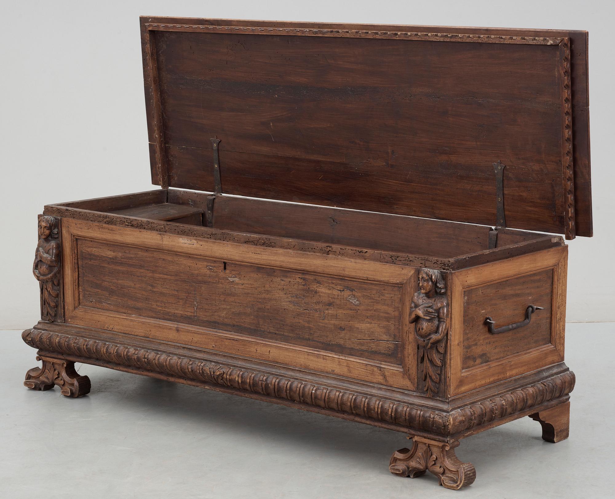 CASSONE, sydeuropa, 1700-tal.