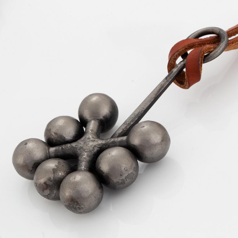 Bertil Vallien, bangle and necklaces, 5 pieces.