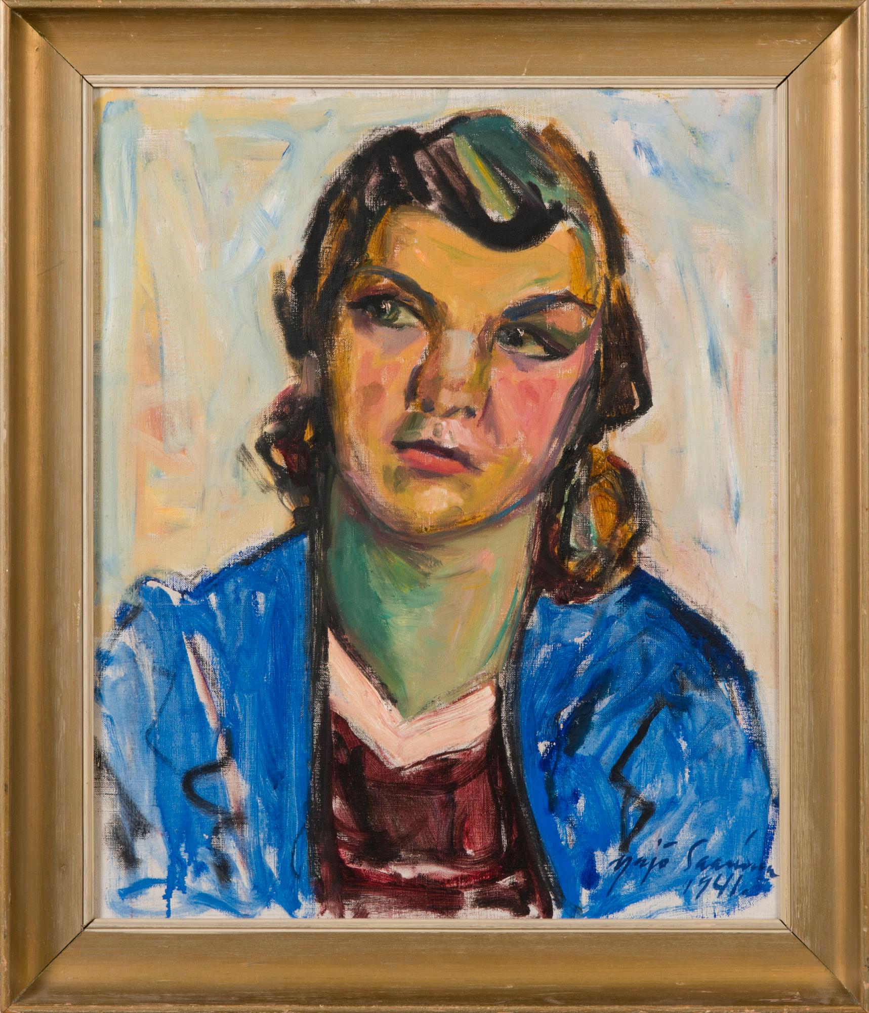 YRJÖ SAARINEN, öljy kankaalle, signeerattu ja päivätty 1941.