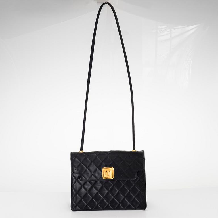 Chanel, a leather bag, 1989-1991.