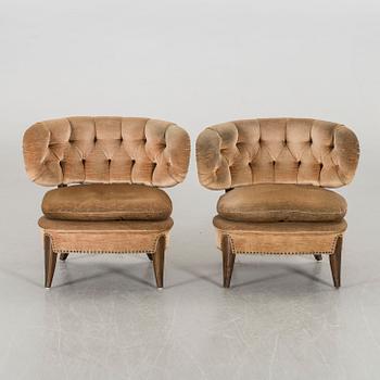 OTTO SCHULZ, a pair of Schulz easy chairs.