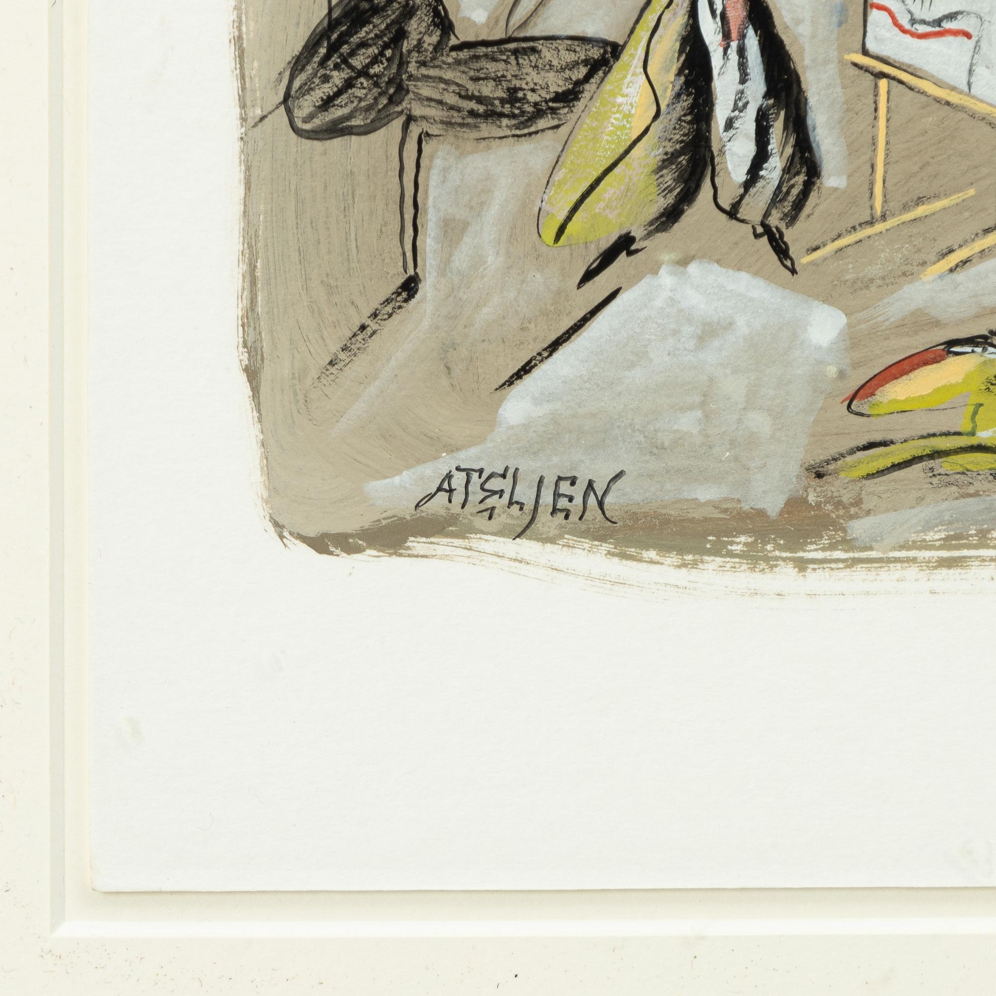 Madeleine Pyk, "Ateljén".