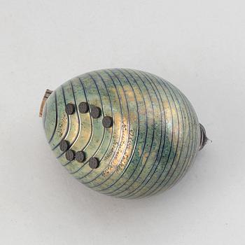 Oiva Toikka, glasskulptur, fågel, Nuutajärvi - Notsjö, signerad.