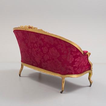 A late 19th century sofa.