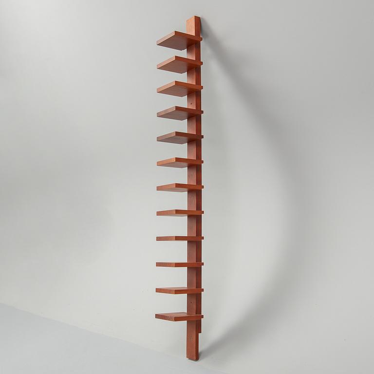 John Kandell, a 'Pilaster' shelf, Källemo, designed in 1989.