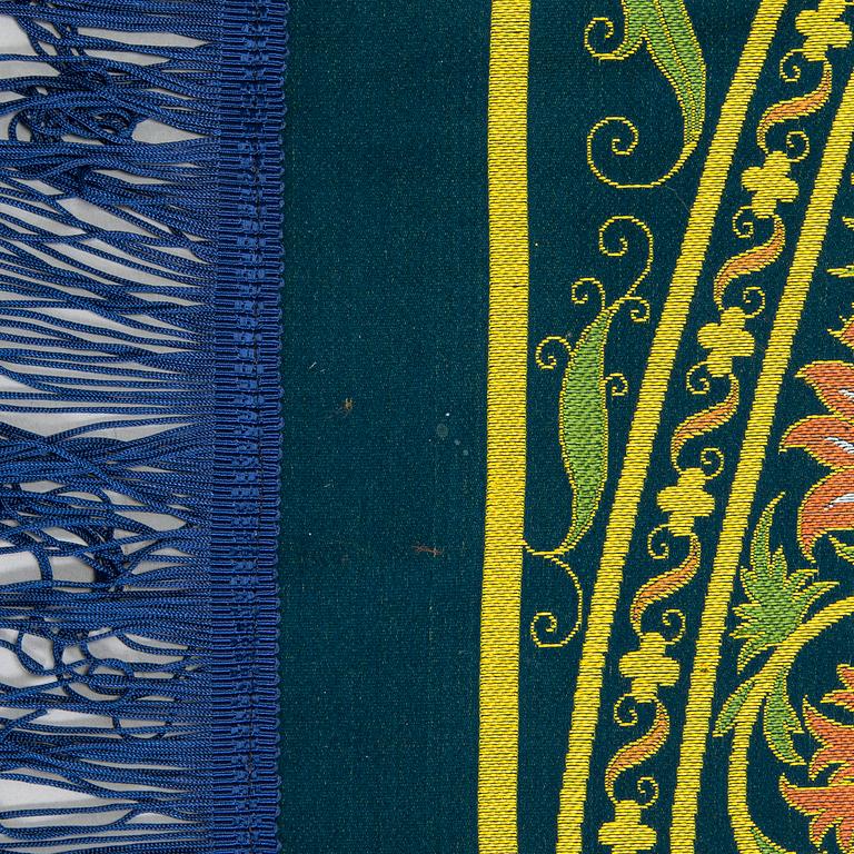 A silk piano cloth, China first half of the 20th century.