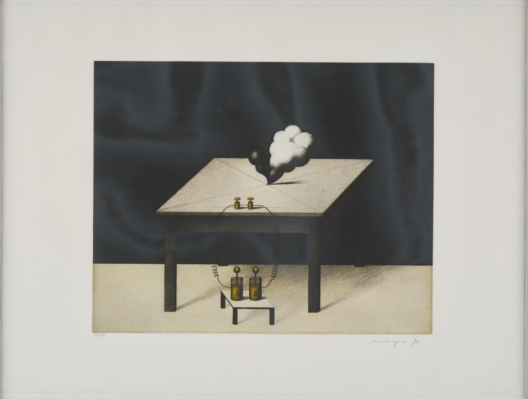 Friedrich Meckseper, Untitled from: "Hommage aux Prix Nobel" (The Nobel Prize Portfolio).
