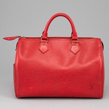 LOUIS VUITTON, 'Speedy Epi 30'.