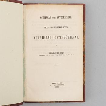 Rääf om Ydre härad i Östergötland (6 vol).