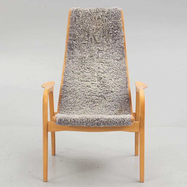 Yngve Ekström, armchair with footstool, 'Lamino', Swedese.