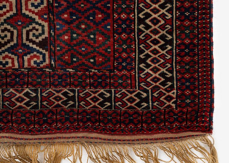 A Yomud Salachak, West Turkmenistan, c. 115 x 94 cm.