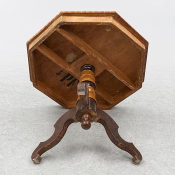 Pillar table, circa 1900.