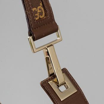 GUCCI, 'GG Canvas Shoulder Bag'.