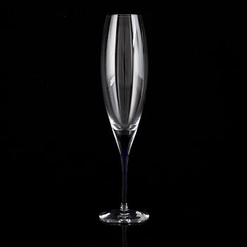 ERIKA LAGERBIELKE, glasservis, 54 delar, "Intermezzo", Orrefors.