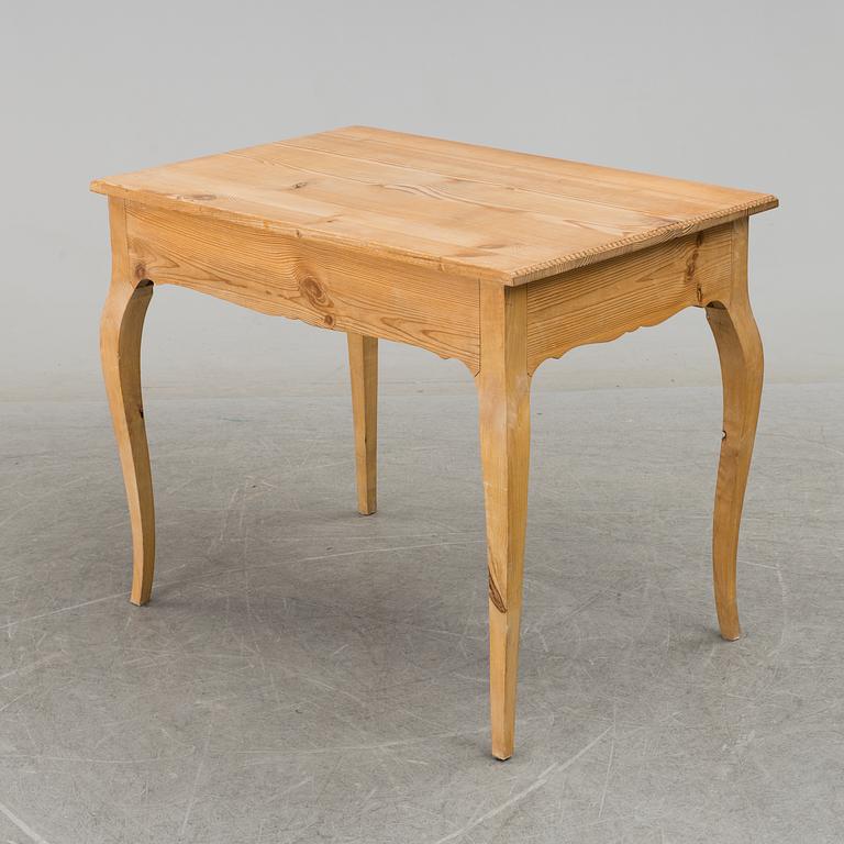 A 20th century rococo style writing desk.