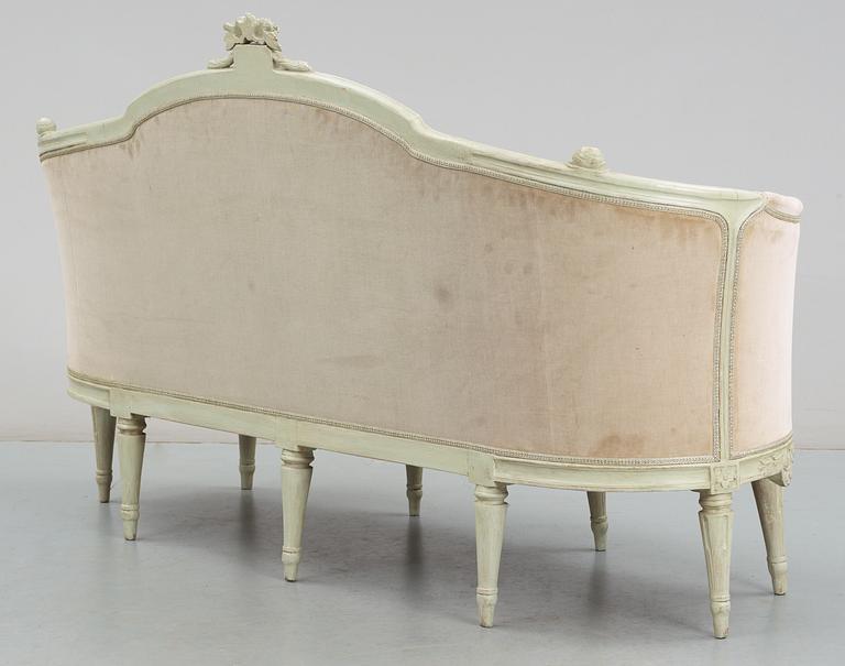 A Gustavian 18th Century sofa.