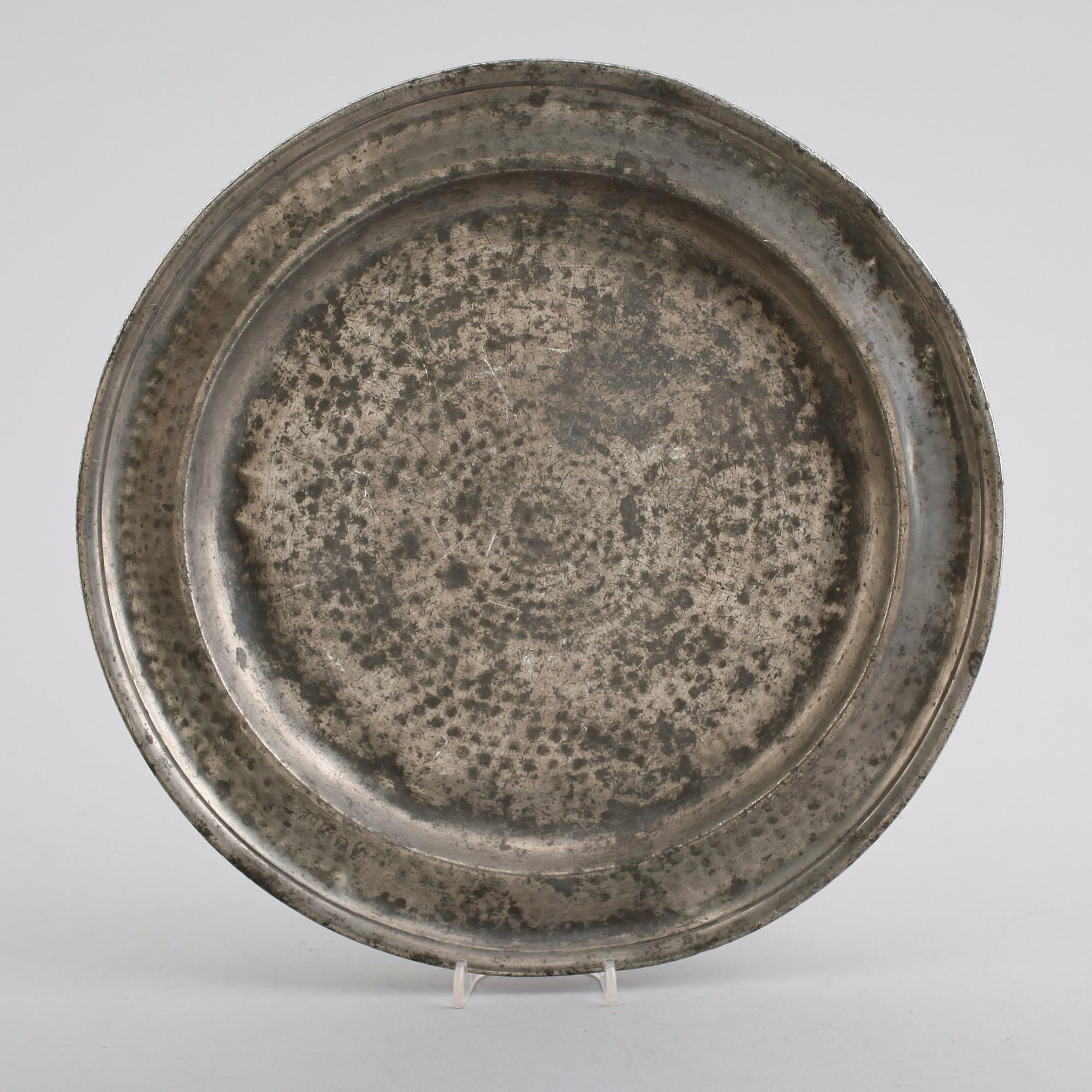 FAT, tenn, Georg Kruth, Norrköping 1745.