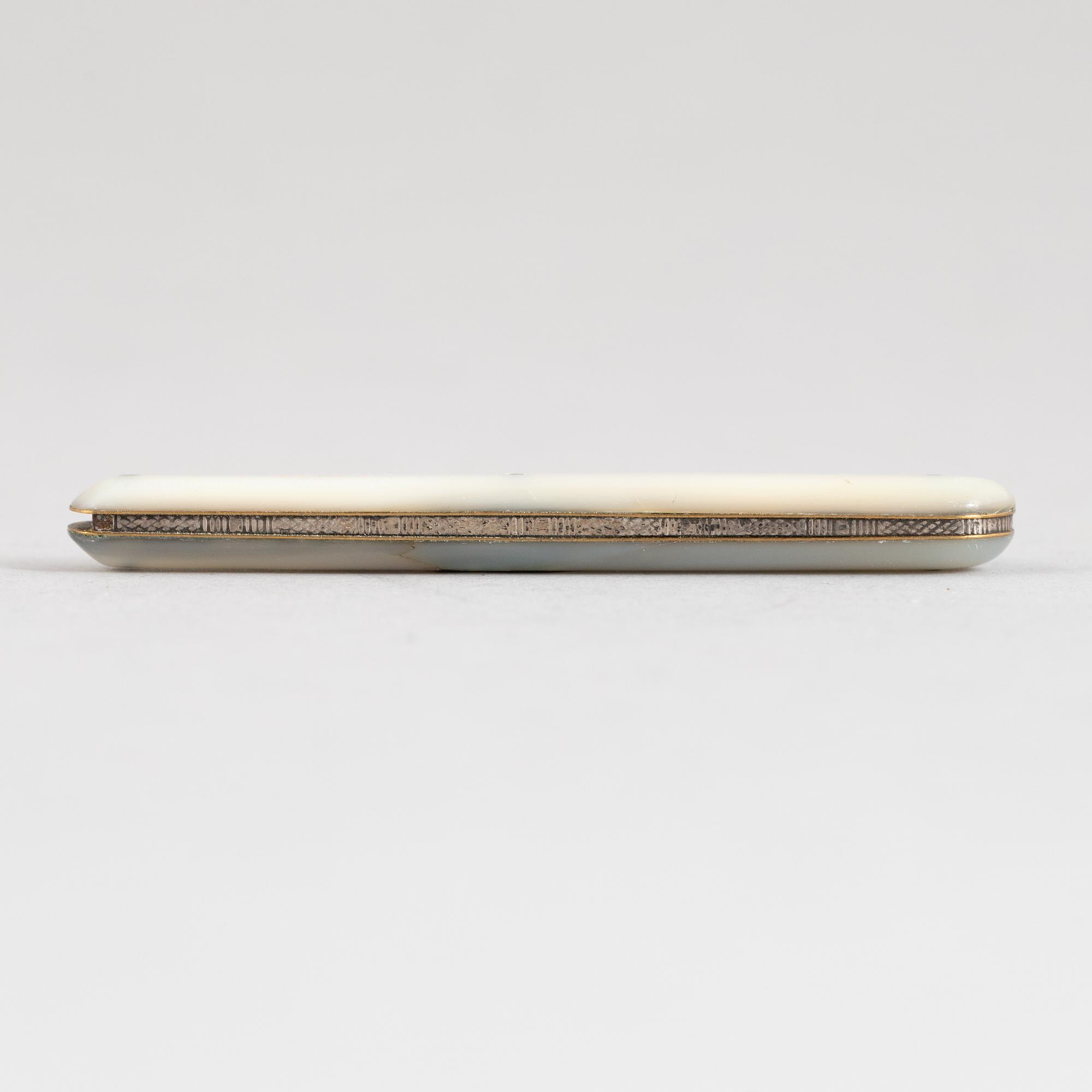 Preciosa, fem delar, silver, proveniens von Rosen, 18/1900-tal.