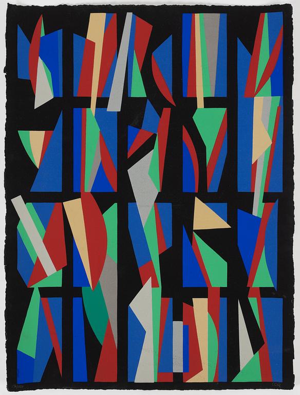 C Göran Karlsson, silkscreen in colours, 136/150.