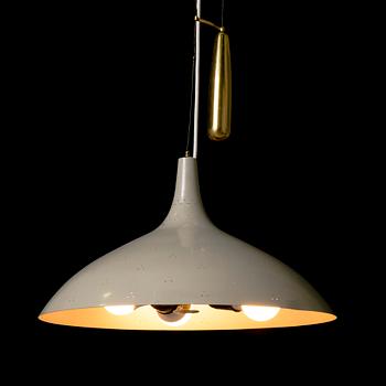 PAAVO TYNELL, a mid-20th century 'A 1965' pendant light for Idman.