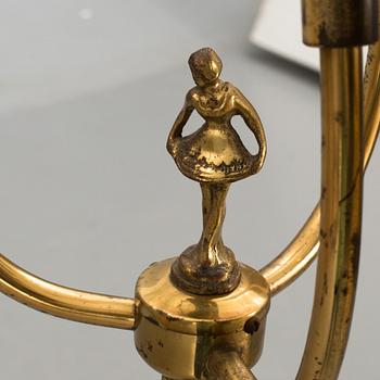 GOLVLAMPA, 1900-talets mitt.