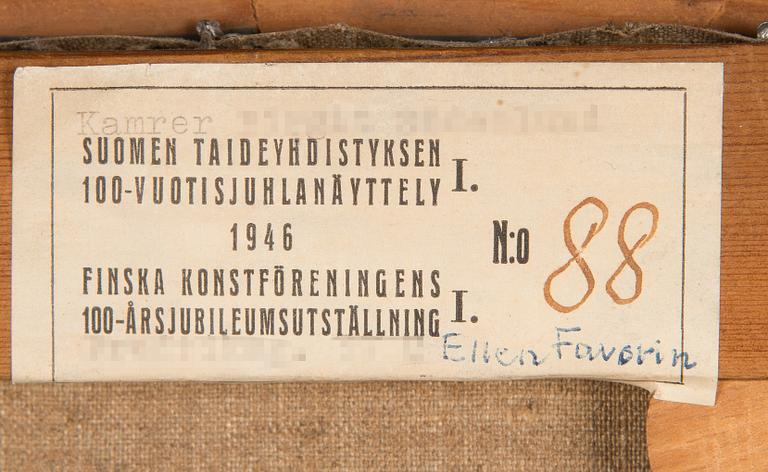Ellen Favorin, Röd stuga.