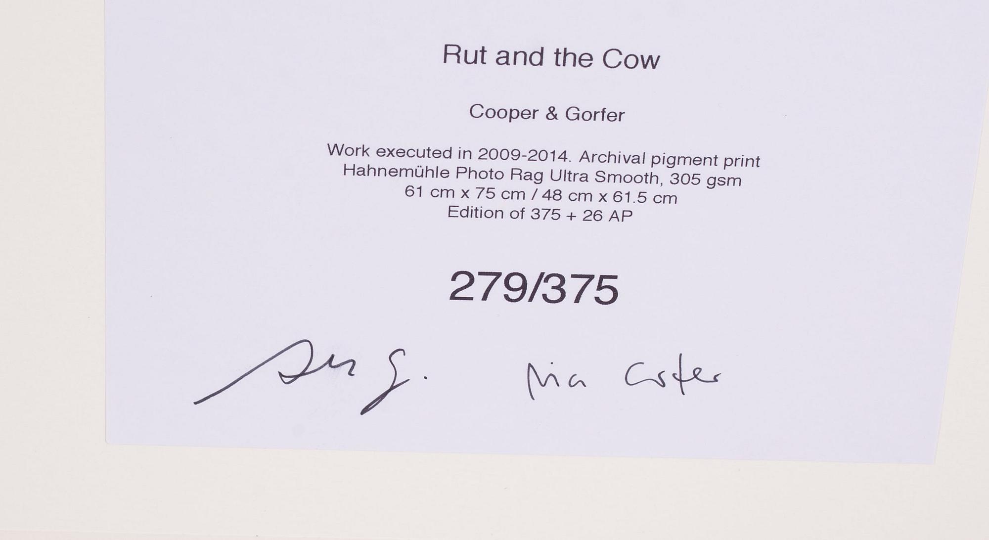 Cooper & Gorfer, "Rut and the Cow".