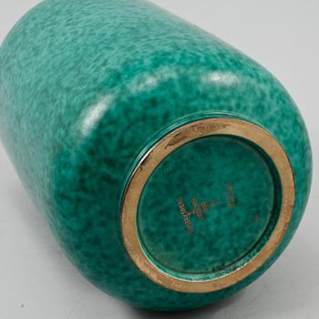 VAS, stengods, "Argenta", Wilhelm Kåge, Gustavsberg, omkring 1900-talets mitt.