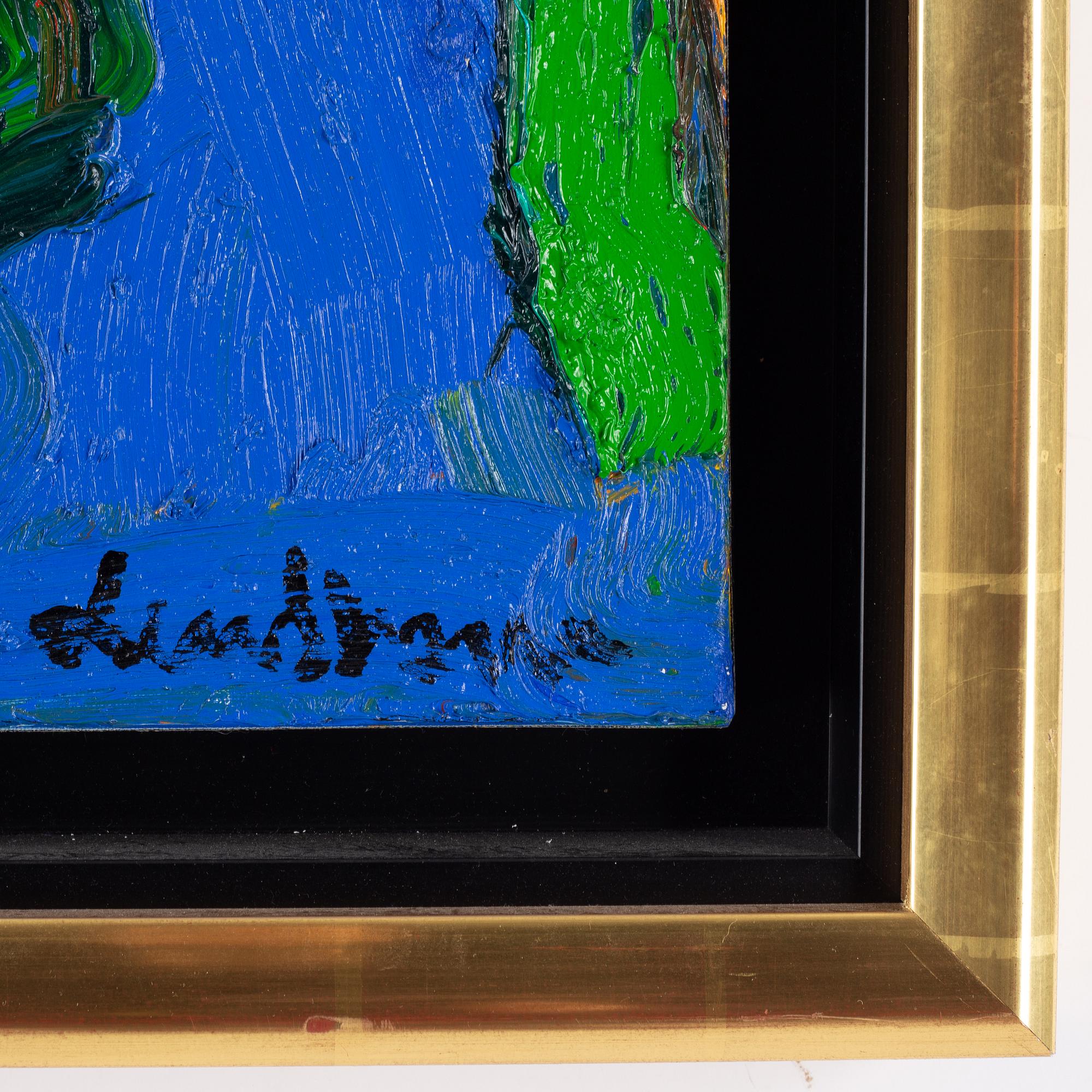 Bengt Lindström, oil on canvas, signed.