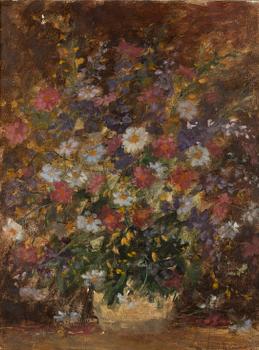 Gerolamo Cairati, Flower Still Life.
