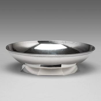 141. Wiwen Nilsson, a sterling bowl "The King's bowl", Lund Sweden 1952.