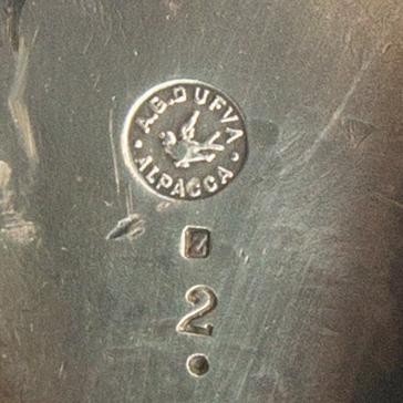 Sugar bowls, a pair, Gustavian style, AG Dufva, early 20th century, silver plate.