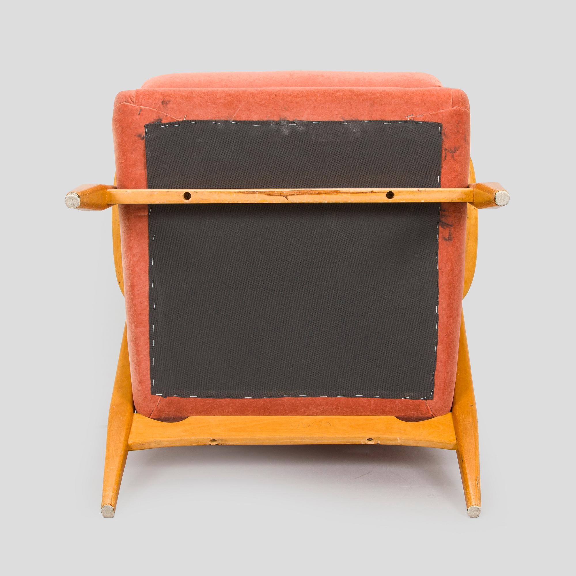 Svante Skogh, a 1950's 'Pallas' armchair for Asko Finland.