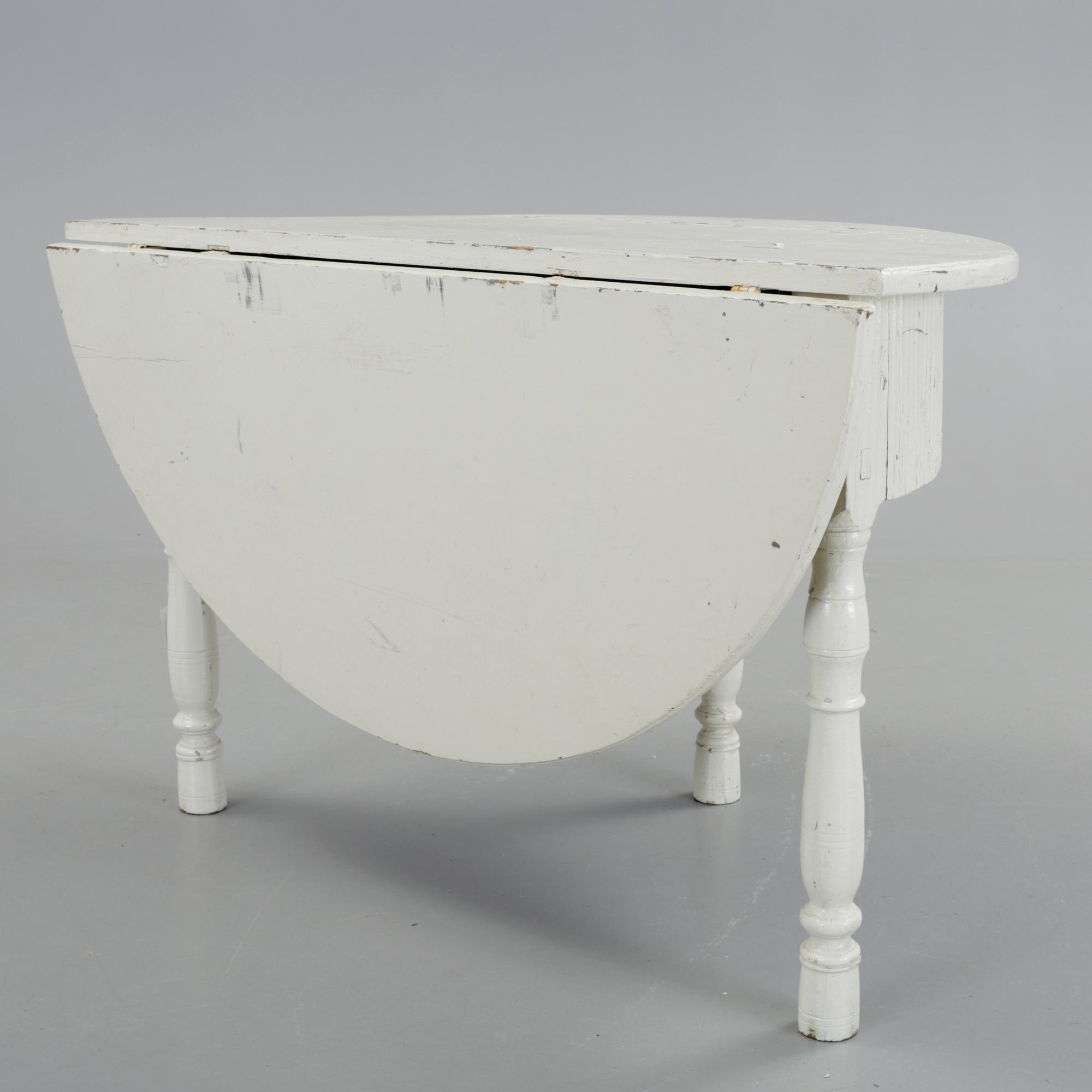 FÄLLBORD, gustavianskt 1700/1800-tal.