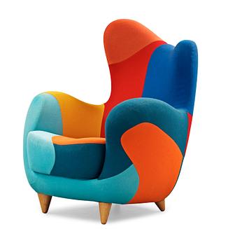 A Javier Mariscal 'Alessandra' armchair, Meubles Amorosos, Moroso, Italy post 1995.