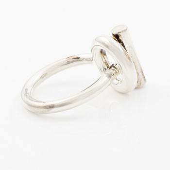 Hermès ring sterling silver "Echappee".
