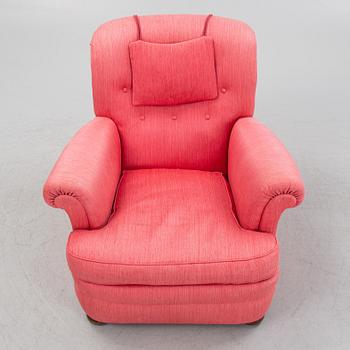 Josef Frank, fåtölj, modell 336, Firma Svenskt Tenn.