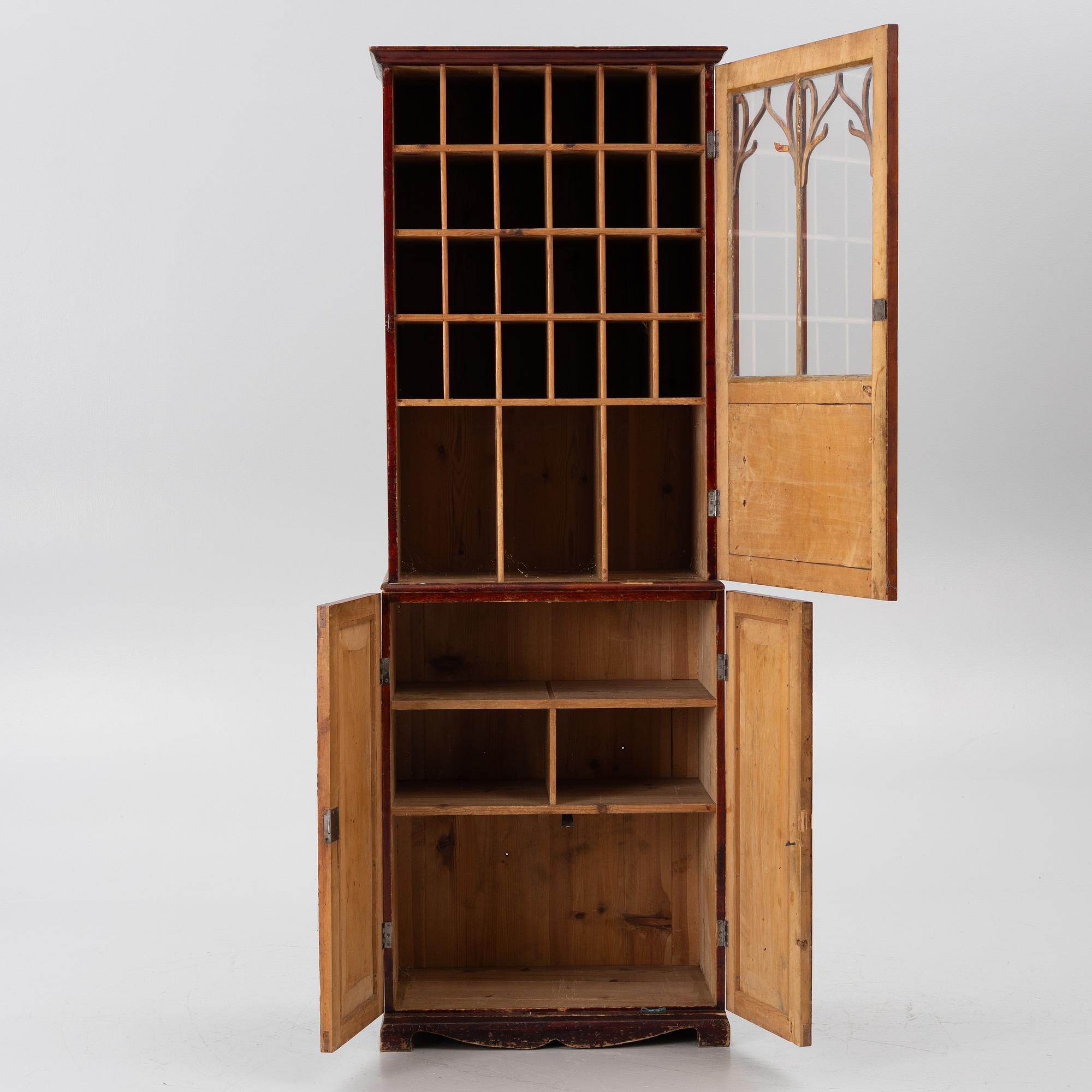 Archive cabinet, 19th century.