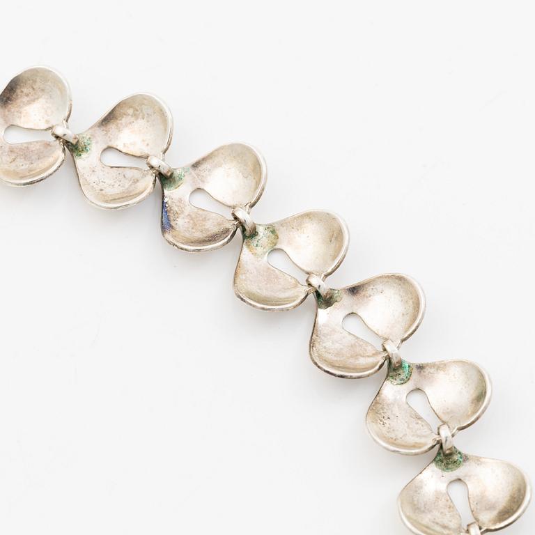 Ateljé Stigbert, collier, sterlingsilver, Stockholm, 1957.