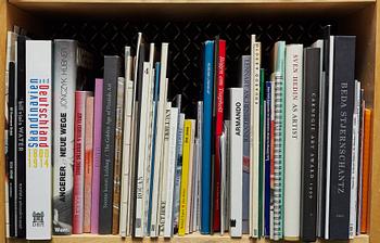 Björn Springfeldt's art library.
