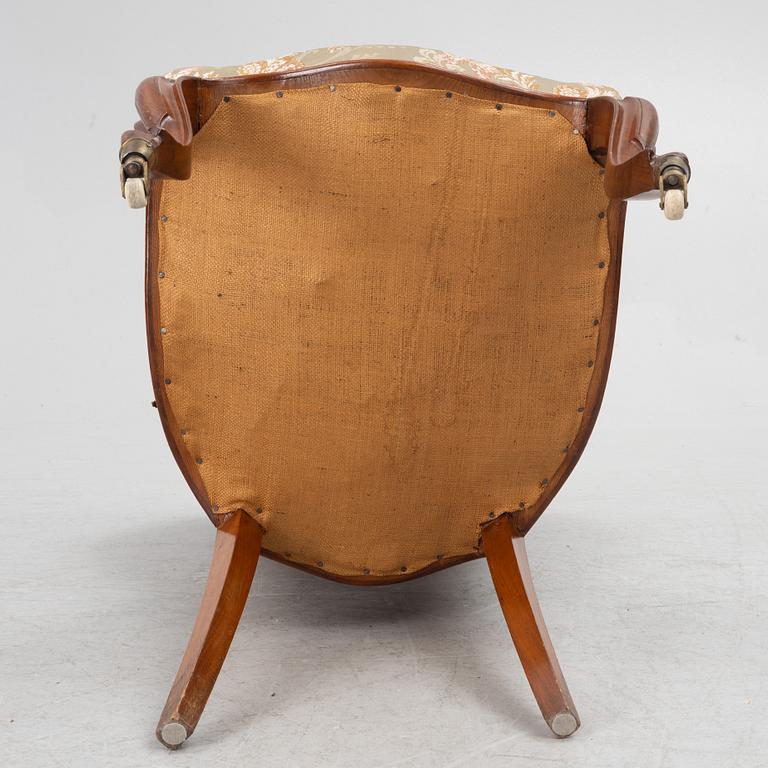 Emmor, ett par, 1860-tal. Nyrokoko.