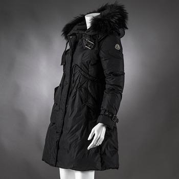 A Moncler down coat, size 2.