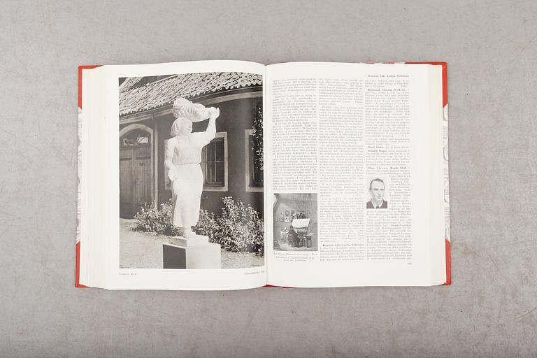 BÖCKER: SVENSKT KONSTNÄRLEXIKON, Abbe-Dahlander, Allhems, 1952, 5 volymer.