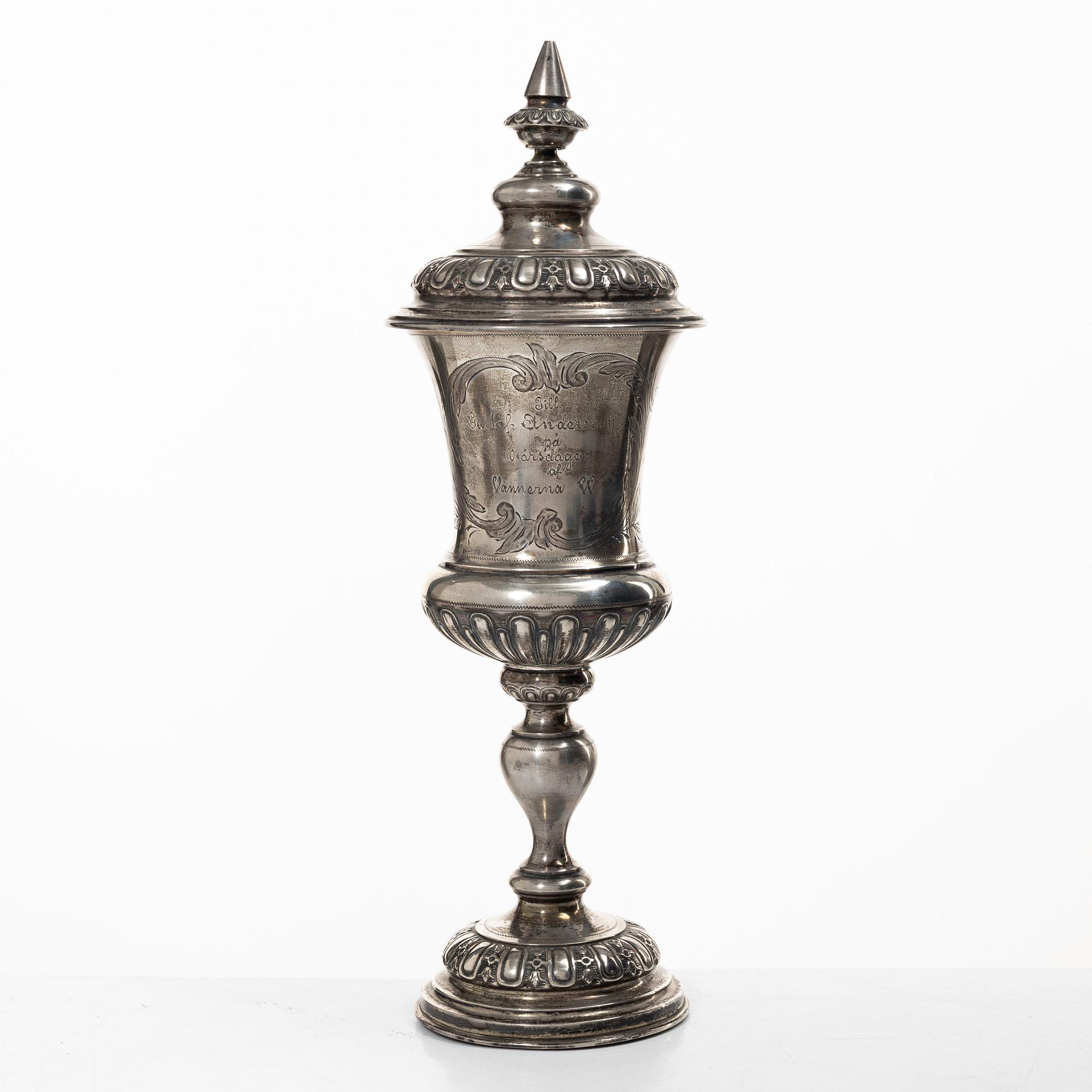Silver, 15 pieces, 19th-20th century.