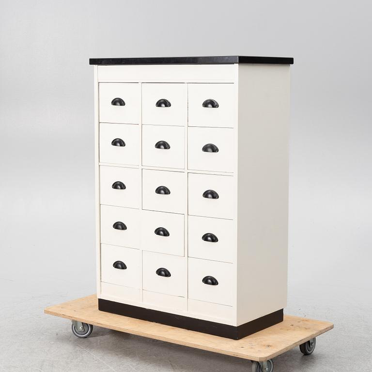 Archive cabinet, 20th century.