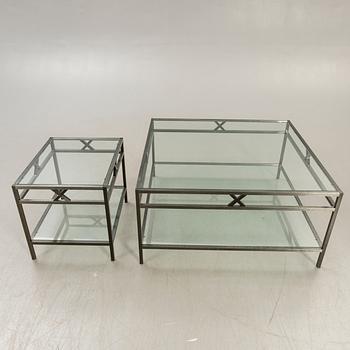 Englesson, Coffee table plus side table, 2000s.