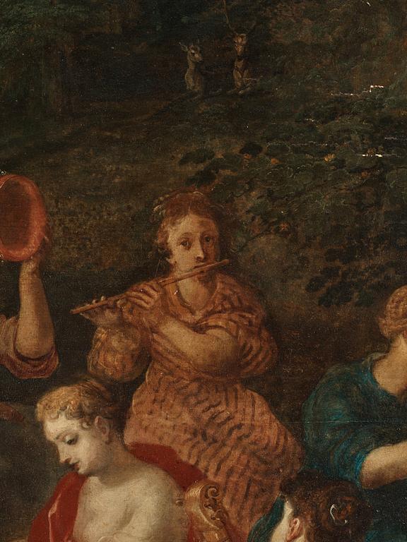 Hendrick van Balen och Jan Brueghel den äldre, tillskriven. Minerva besöker de nio muserna.