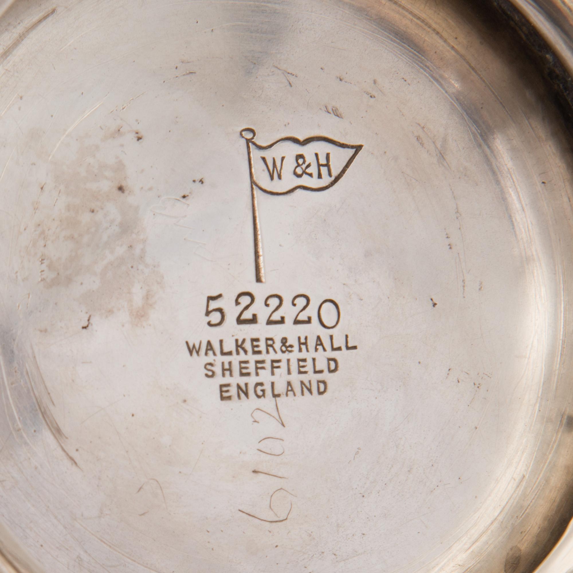 夏セール開催中 MAX80%OFF！ Late Victorian Silver Bowl, marks of Walker & Hall アンティーク雑貨