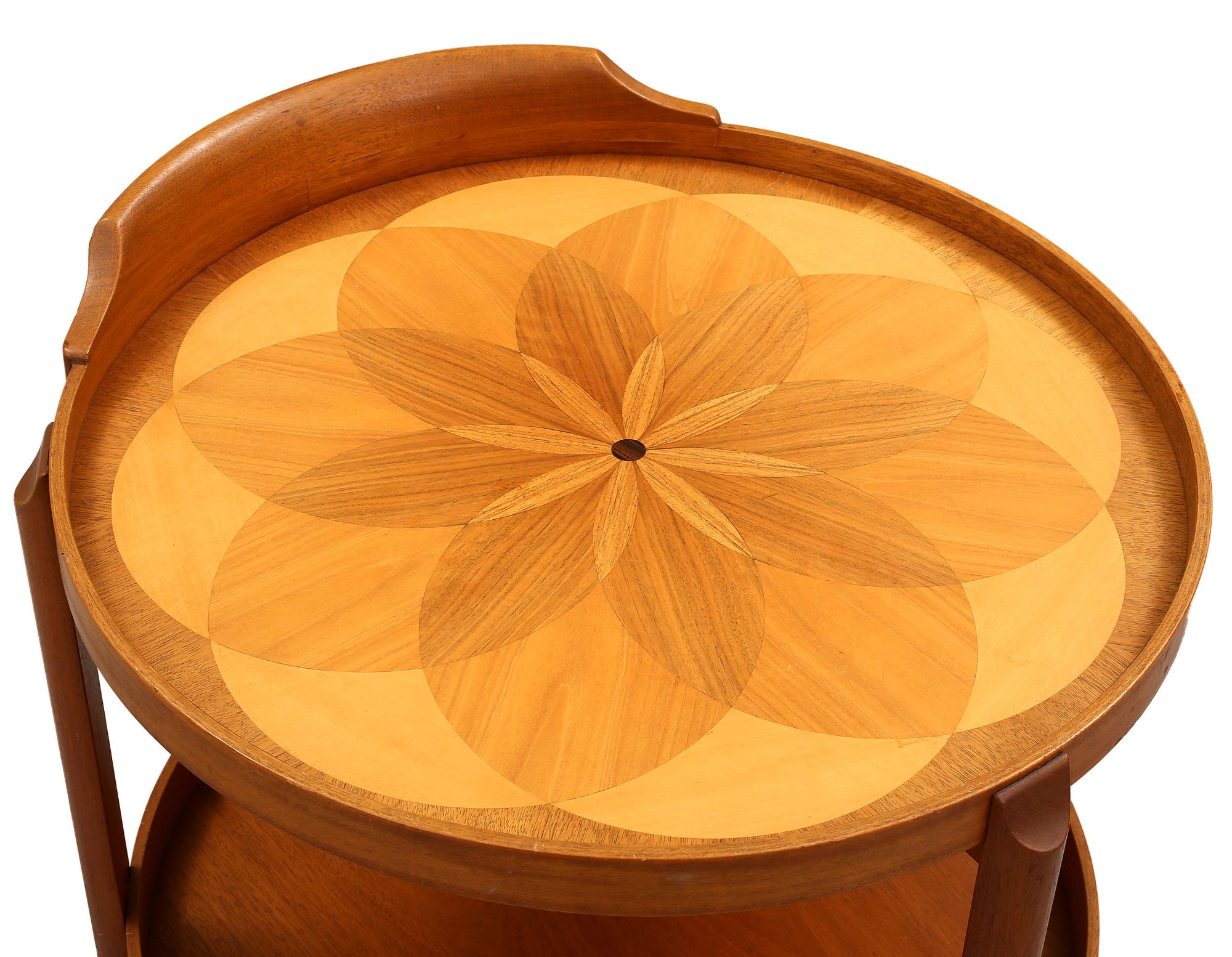 A serving trolley,"574-003, Triva-Family series", from the Triva Collection, designed by Kerstin Hörlin-Holmqvist 1963.